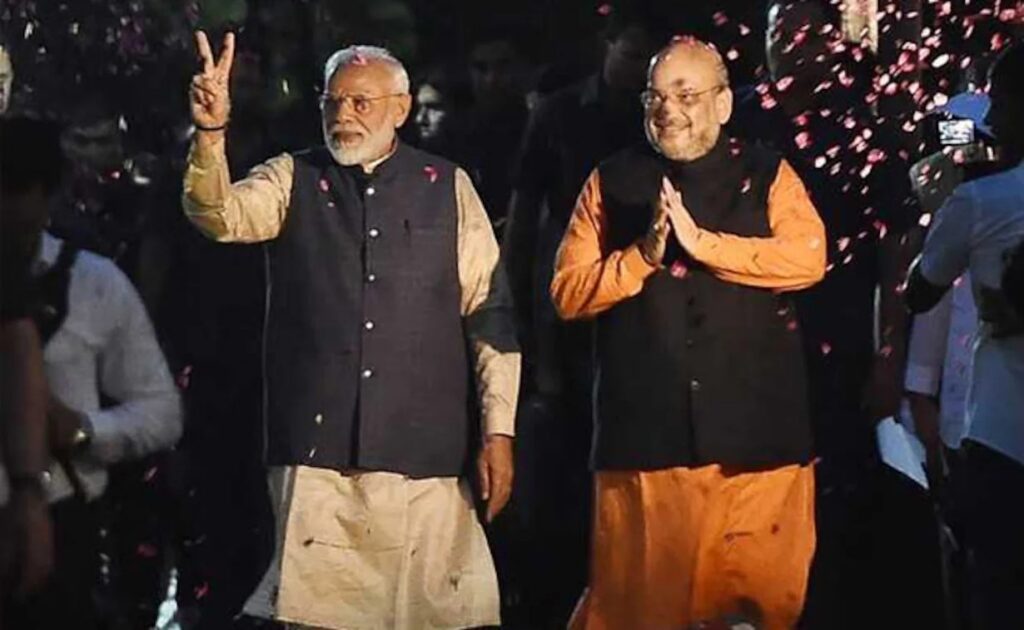Lok Sabha Chunav Results 2024 : BJP दफ्तर पहुंचे पीएम मोदी, NDA की ‘हैट्रिक’ के बाद जश्न का माहौल