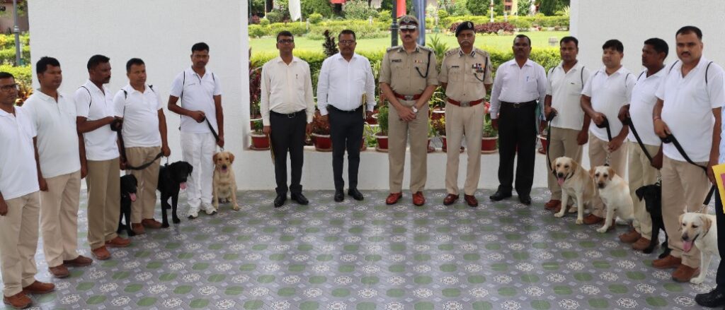 झारखंड पुलिस के डॉग स्क्वाड टीम में शामिल हुए 7 स्वान, सर्च ऑपरेशन में मिलेगी मदद