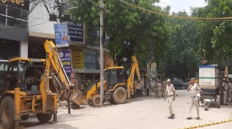 Delhi-Coaching-Accident-site