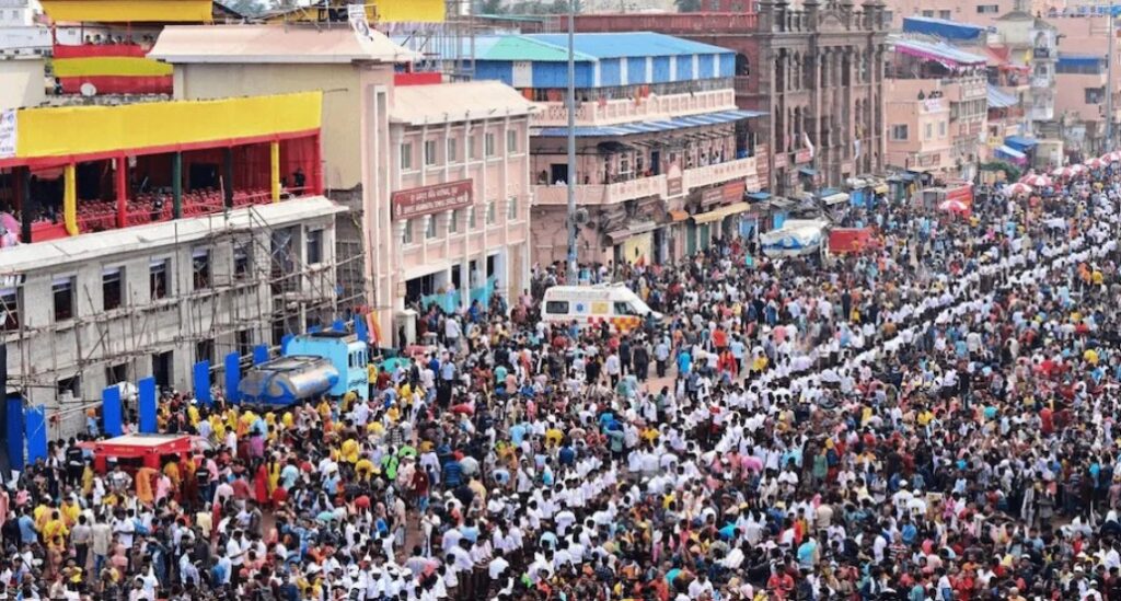BIG NEWS : पुरी में जगन्नाथ रथयात्रा के दौरान भगदड़ जैसी स्थिति, कई घायल
