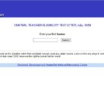 CTET-July-Result-2024