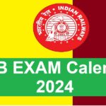 RRB Exam Calendar 2024