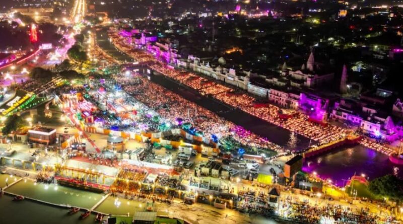 Ayodhya Deepotsav 2024 : 25 लाख दीयों से जगमगा उठी अयोध्या, सरयू तट पर बना नया रिकॉर्ड