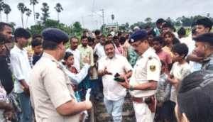 Tragic accident in Bihar: Four young men killed after being hit by a Vande Bharat Express train; the incident has caused widespread shock and grief in the area.