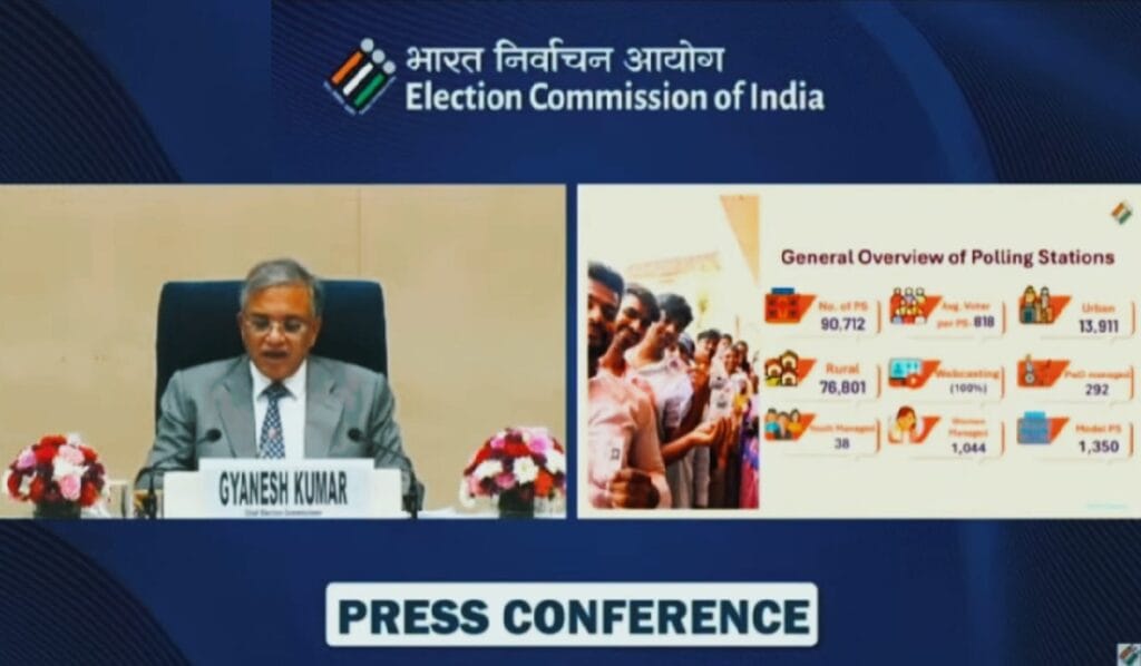 Bihar Vidhansabha Election 2025: Bihar Assembly elections will be held in two phases, know all the highlights related to the election.