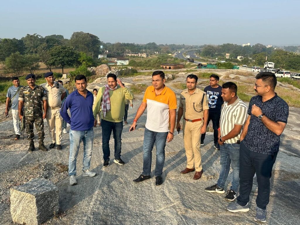 Encounter between police and gangster Sujit Sinha's gang in Ranchi, one criminal injured
