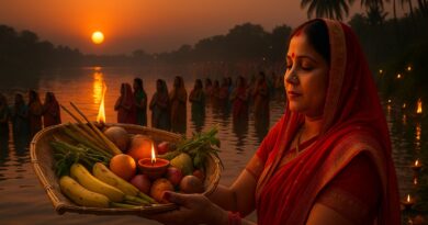 Painful news from Hazaribagh: As soon as Chhathvarti woman took the dip, she died, chaos broke out at Chhath Ghat.