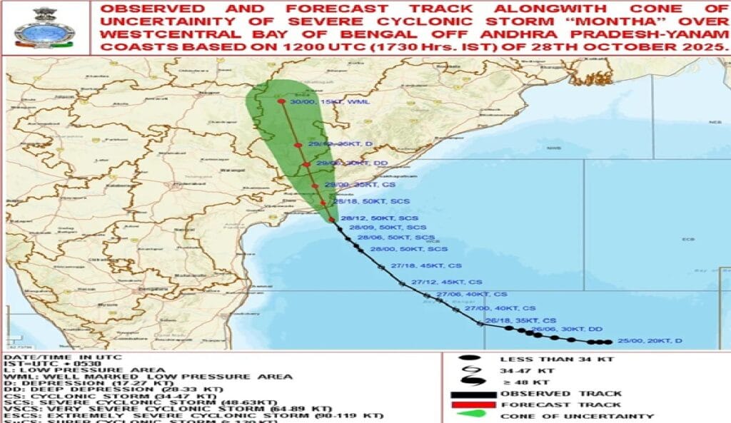 Cyclone Montha: 'Montha' begins wreaking havoc, government declares night curfew in 7 districts, weather red alert in these states