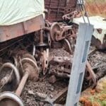 Major rail accident in Simdega: 10 wagons of goods train derailed, Rourkela-Hatia railway line stalled