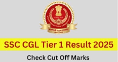 SSC CGL Tier-1 Result