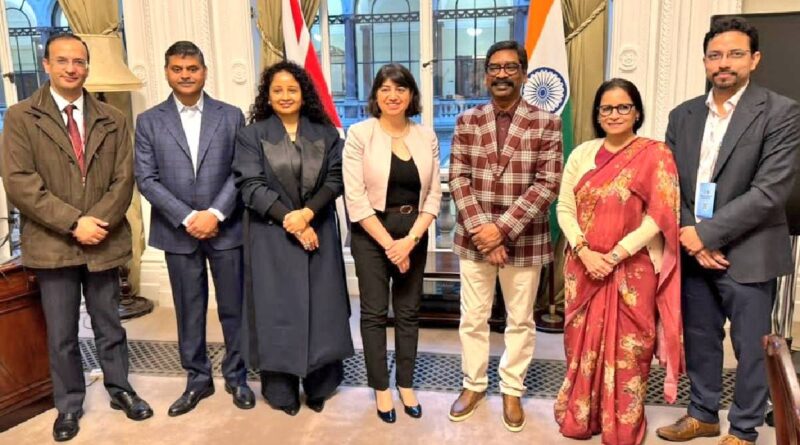 यूके मंत्री से मिले सीएम हेमंत सोरेन, शिक्षा से लेकर क्लाइमेट तक कई अहम मुद्दों पर की बातचीत