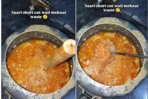 Instagram Viral Video: दीदी पर भारी पड़ गया इंस्टाग्राम वाला जुगाड़, गाजर के हलवे की जगह बन गई खीर
