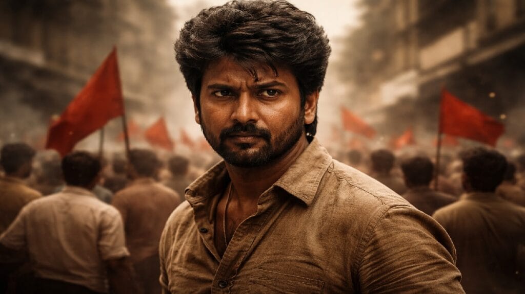 Parashakti movie review Hindi Shivakarthikeyan in 1960s Hindi imposition protest scene