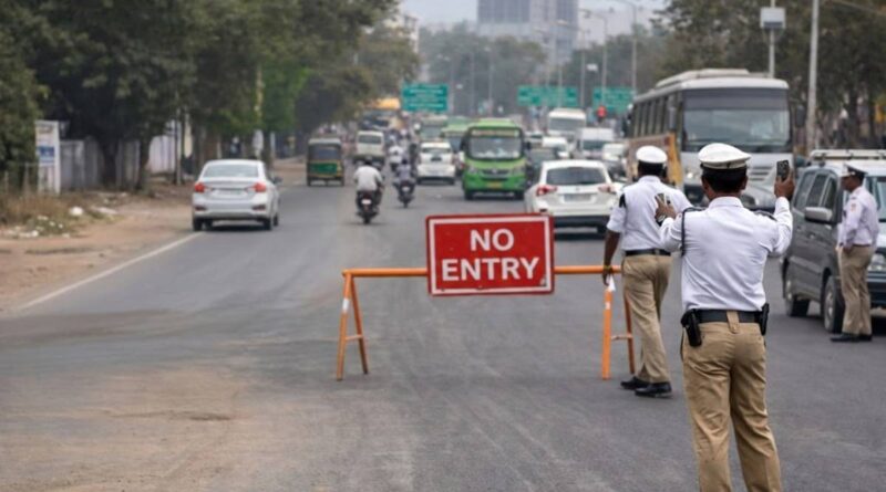 गणतंत्र दिवस पर रांची में बदलेगा ट्रैफिक रूट, भारी वाहनों की रहेगी नो-इंट्री