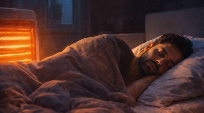 बंद कमरे में हीटर चलाना पड़ सकता है भारी, बढ़ रहा है सेहत का खतरा