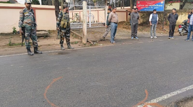 Big news: Criminals shot newspaper agent Arun Singh near DIG office in Dumka, fatal attack for the third time.