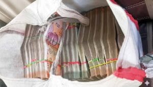 Major seizure during election checks: Over 40 lakh rupees in cash recovered from a vehicle in Latehar, causing a stir.