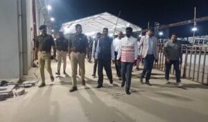 Strict inspection of the security of the strong room and counting place for the municipal elections, DM gave strict instructions.Strict inspection of the security of the strong room and counting place for the municipal elections, DM gave strict instructions.