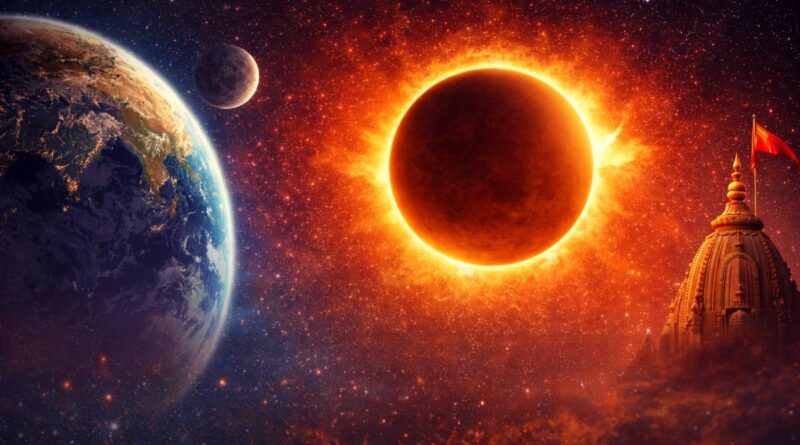 Surya Grahan 2026: फाल्गुन माह में लगेगा साल का पहला सूर्य ग्रहण, जानें तारीख, समय और भारत पर असर