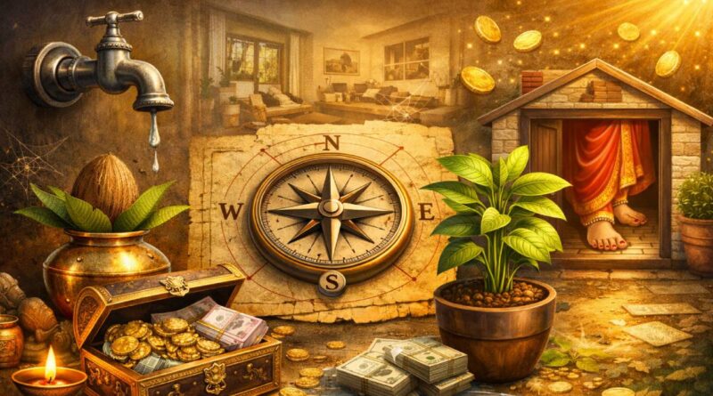 Vastu Tips for Money Saving: पैसा आता है लेकिन टिकता नहीं? वजह हो सकता है वास्तु दोष