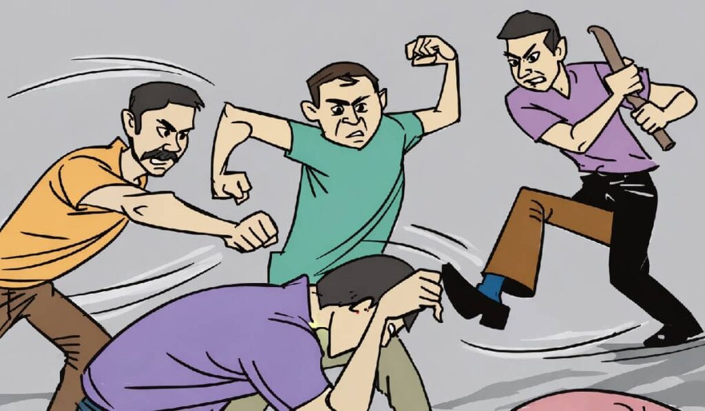 fighting