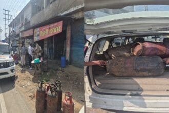 ओरमांझी में अवैध गैस सिलेंडर रिफिलिंग पर जिला प्रशासन की छापेमारी