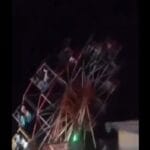 कुशीनगर में मेले के दौरान गिरा विशाल झूला, हादसे के बाद लोगों की भीड़